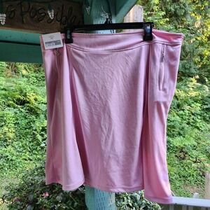 Monterey‎ Club Golf Skort Pink Athletic Skirt Pockets XXL